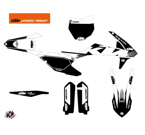 Kit Deco Moto Cross Retro KTM 125 SX Noir