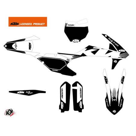 Kit Deco Moto Cross Retro KTM 125 SX Noir