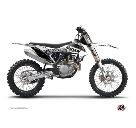 Kit Deco Moto Cross Predator KTM 125 SX Blanc