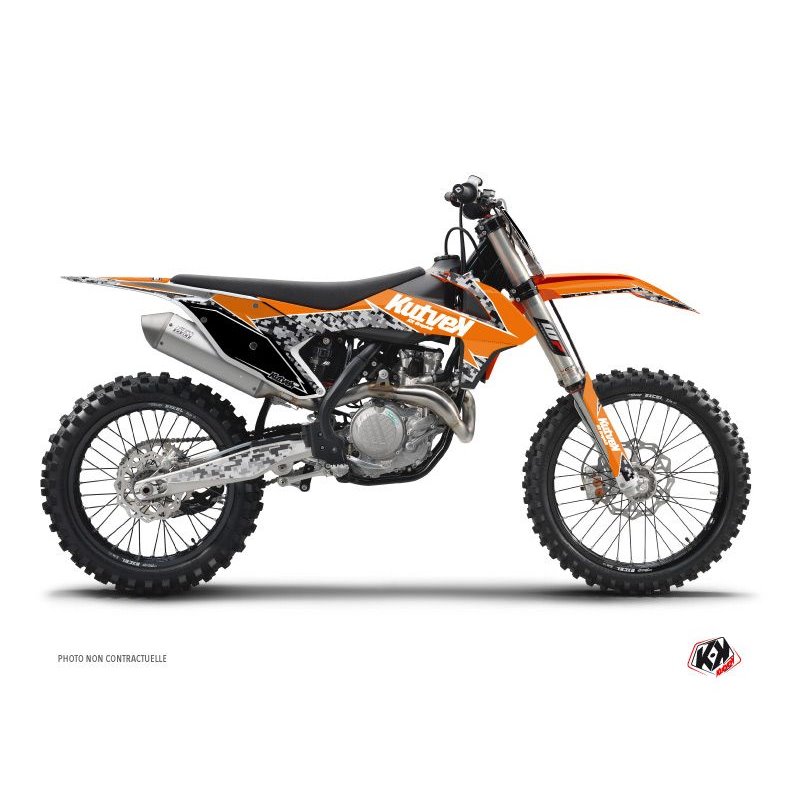 Kit Deco Moto Cross Predator KTM 125 SX Orange