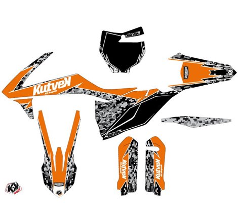 Kit Deco Moto Cross Predator KTM 125 SX Orange