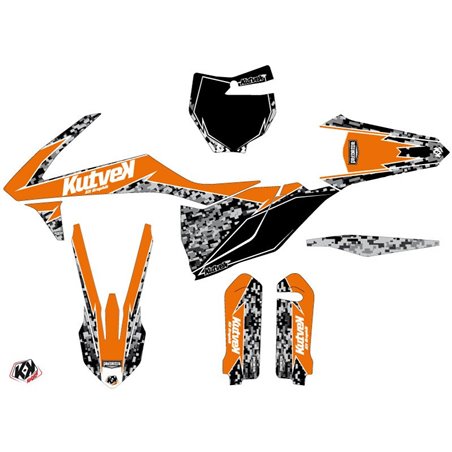 Kit Deco Moto Cross Predator KTM 125 SX Orange