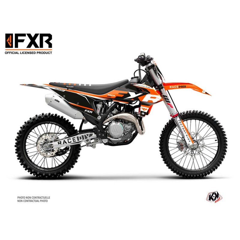 Kit Deco Moto Cross FXR N4 KTM 125 SX Orange