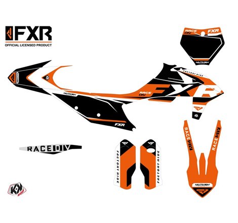 Kit Deco Moto Cross FXR N4 KTM 125 SX Orange