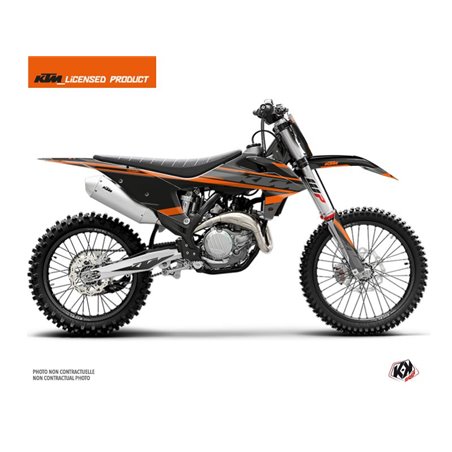 Kit Deco Moto Cross Breakout KTM 150 SX Noir Orange