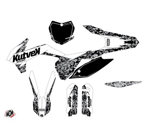 Kit Deco Moto Cross Predator KTM 250 SX Blanc