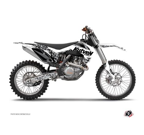 Kit Deco Moto Cross Predator KTM 250 SX Blanc