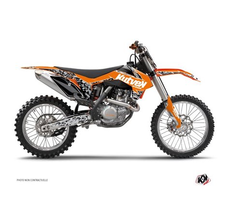 Kit Deco Moto Cross Predator KTM 250 SX Orange