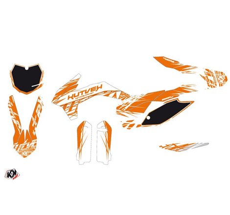 Kit Deco Moto Cross Eraser KTM 250 SX Orange
