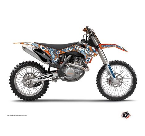 Kit Deco Moto Cross Freegun Eyed KTM 250 SX Orange