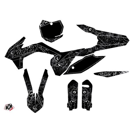 Kit Deco Moto Cross Zombies Dark KTM 250 SX Noir