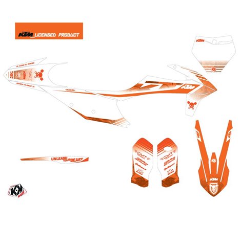 Kit Deco Moto Cross Replica Thomas Corsi 2020 KTM 350 SXF Orange