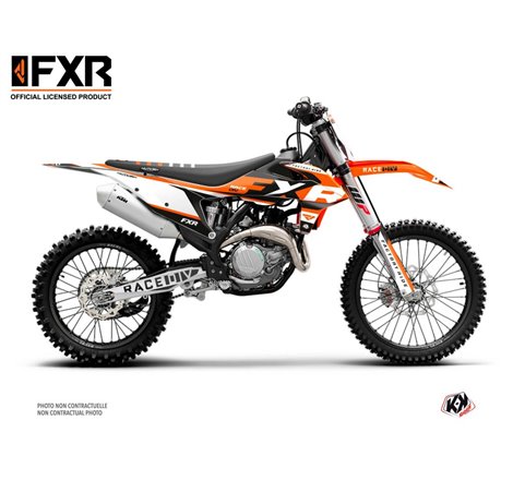 Kit Deco Moto Cross FXR N4 KTM 350 SXF Orange