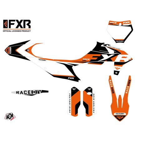 Kit Deco Moto Cross FXR N4 KTM 350 SXF Orange
