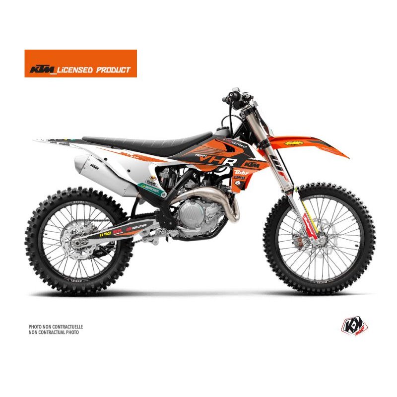 Kit Deco Moto Cross Replica Tixier Team VHR 2018-2019 KTM 350 SXF
