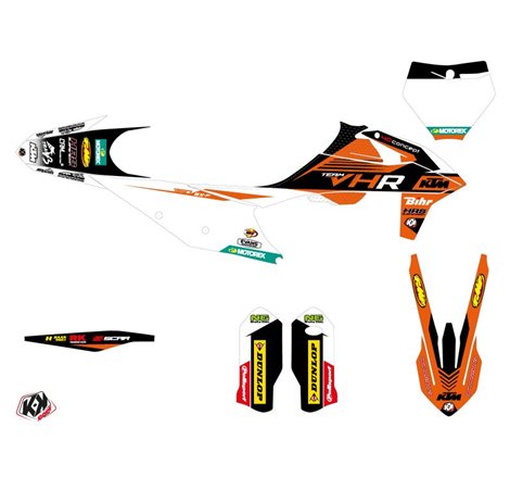 Kit Deco Moto Cross Replica Tixier Team VHR 2018-2019 KTM 350 SXF