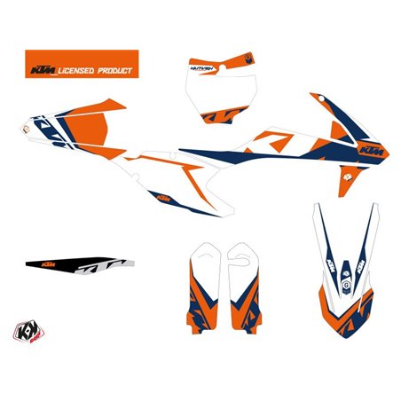 Kit Deco Moto Cross Gravity KTM 350 SXF Bleu