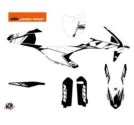 Kit Deco Moto Cross Reflex KTM 350 SXF Blanc