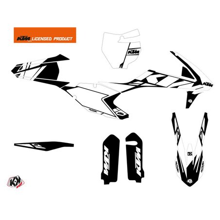 Kit Deco Moto Cross Reflex KTM 350 SXF Blanc