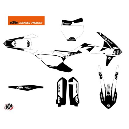 Kit Deco Moto Cross Retro KTM 350 SXF Noir