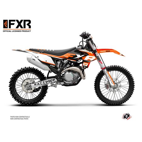 Kit Deco Moto Cross FXR N4 KTM 350 SXF Orange
