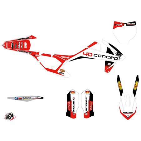 Kit Deco Moto Cross Replica BOS KTM 450 SXF
