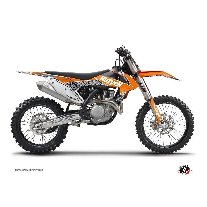Kit Deco Moto Cross Predator KTM 450 SXF Orange