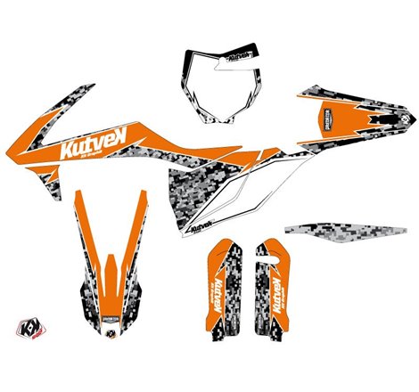 Kit Deco Moto Cross Predator KTM 450 SXF Orange