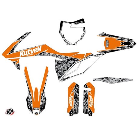 Kit Deco Moto Cross Predator KTM 450 SXF Orange