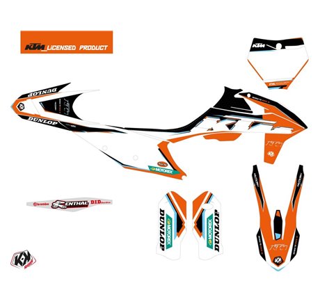Kit Deco Moto Cross Origin-K22 KTM 450 SXF Noir