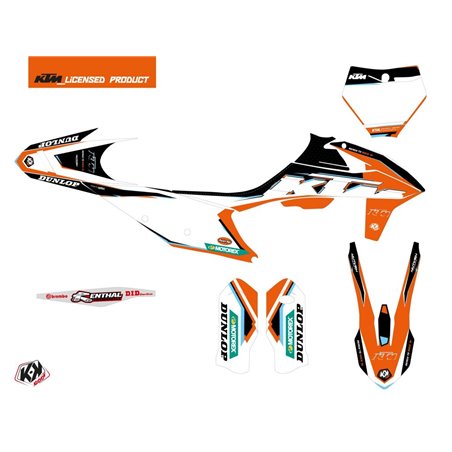 Kit Deco Moto Cross Origin-K22 KTM 450 SXF Noir