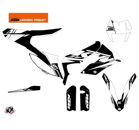 Kit Deco Moto Cross Reflex KTM 350 FREERIDE Blanc