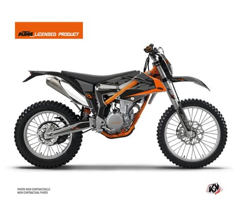 Kit Deco Moto Cross Reflex KTM 350 FREERIDE Noir