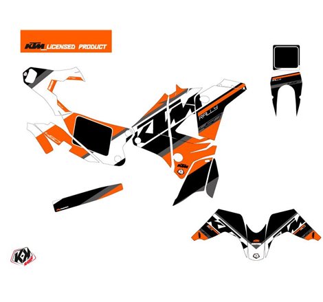 Kit Deco Motocross Kontrol KTM 450 Rally Orange