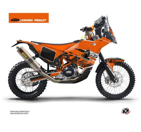Kit Deco Motocross Gear KTM 450 Rally Orange