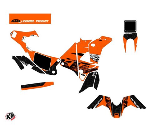 Kit Deco Motocross Gear KTM 450 Rally Orange