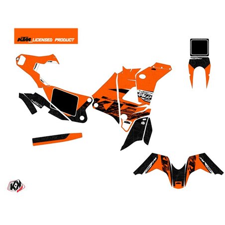 Kit Deco Motocross Gear KTM 450 Rally Orange