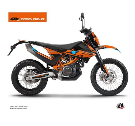 Kit Deco Moto Cross Reflex KTM 690 ENDURO R Orange