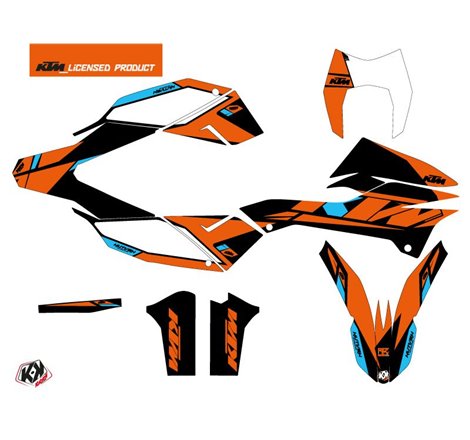 Kit Deco Moto Cross Reflex KTM 690 ENDURO R Orange