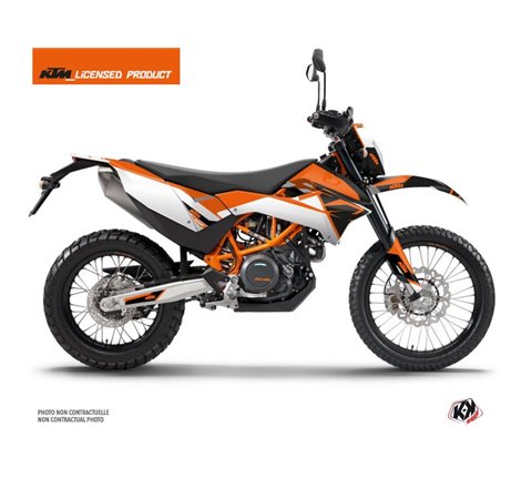 Kit Deco Moto Cross Skyline KTM 690 ENDURO R Orange