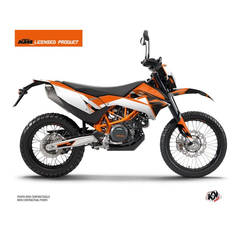 Kit Deco Moto Cross Skyline KTM 690 ENDURO R Orange