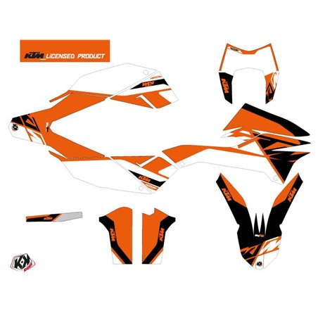 Kit Deco Moto Cross Skyline KTM 690 ENDURO R Orange