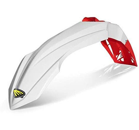 Garde Boue Avant YAMAHA - Blanc / Rouge