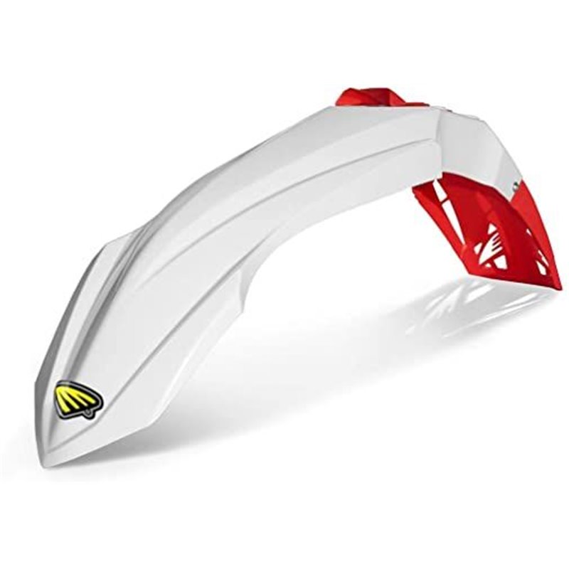 Garde Boue Avant YAMAHA - Blanc / Rouge