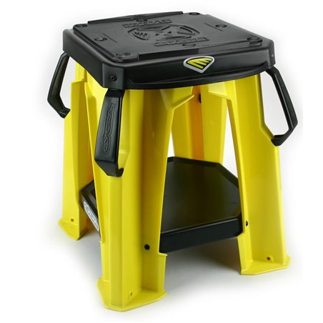 TREPIED MOTO STAND CYCRA SUZUKI JAUNE