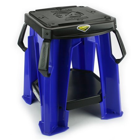 TREPIED MOTO STAND CYCRA YAMAHA BLEU