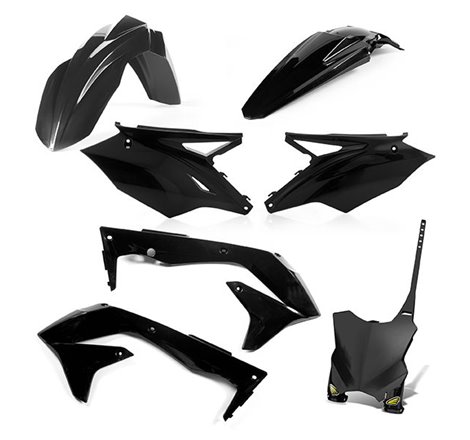 Kit Plastique Cycra 5 Elements KAWASAKI KXF450 18 - Noir