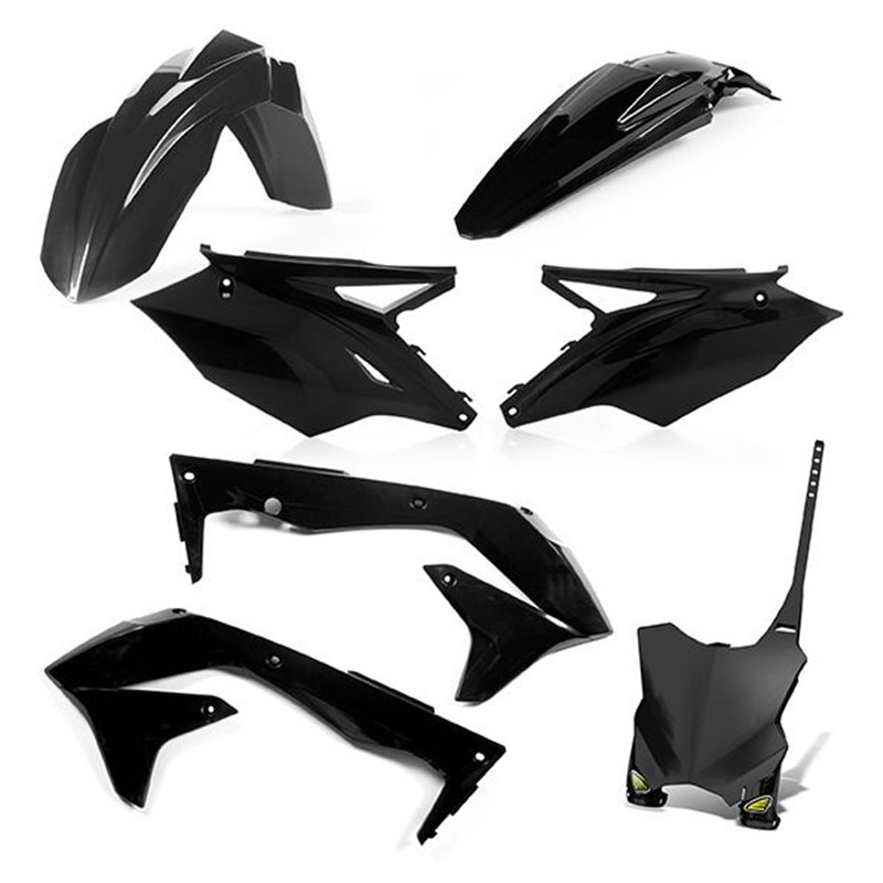 Kit Plastique Cycra 5 Elements KAWASAKI KXF450 18 - Noir