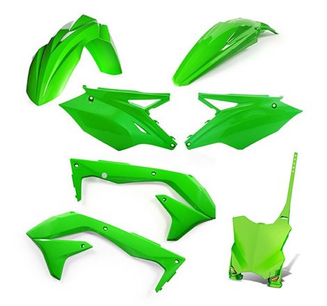 Kit Plastique Cycra 5 Elements KAWASAKI KXF450 18 - Vert