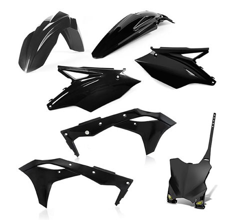 Kit Plastique Cycra 5 Elements KAWASAKI KXF250 18 - Noir